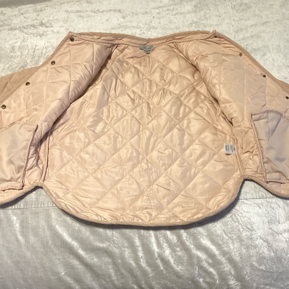 Wishlist Pink Corduroy Quilted Snap-Button Jacket - Picture 2 of 9
